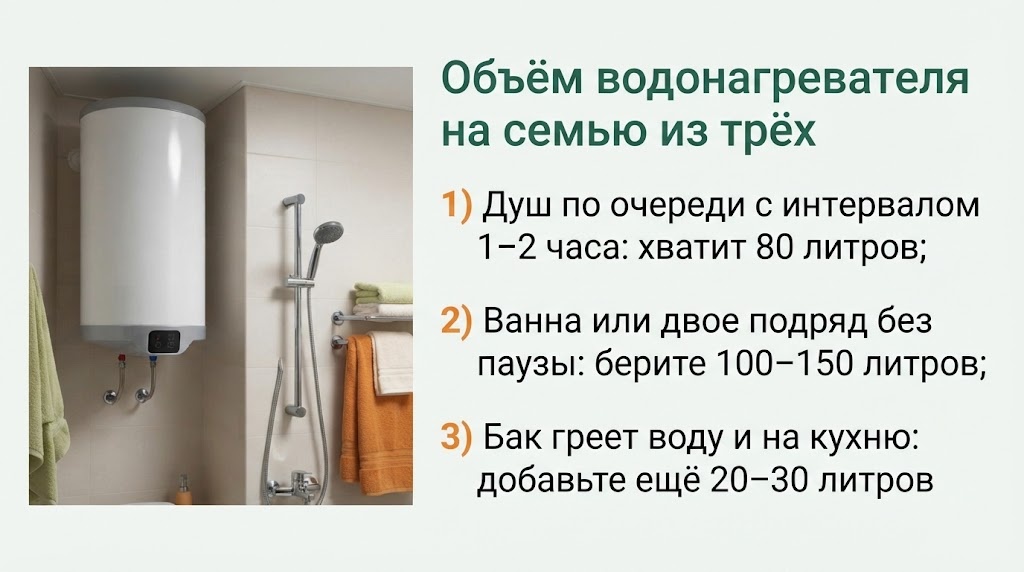Сколько литров нужно вашей семье