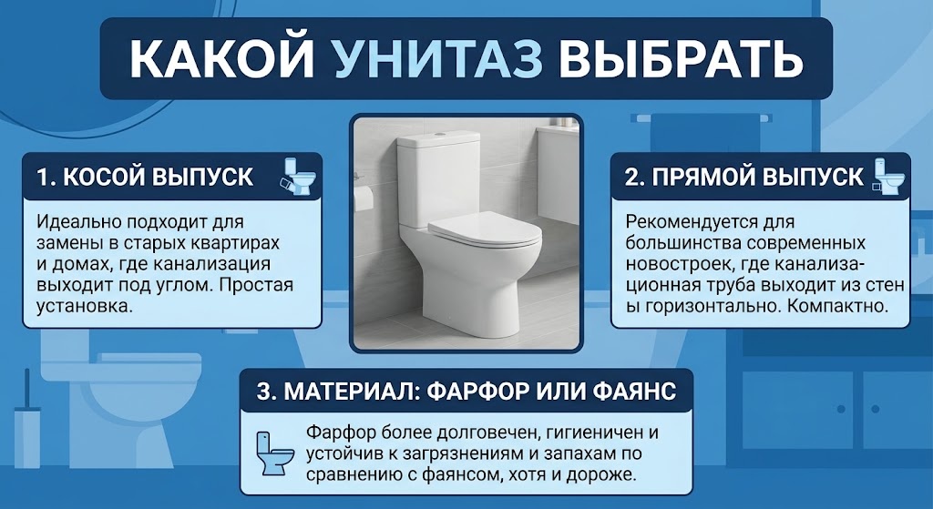Какой унитаз выбрать